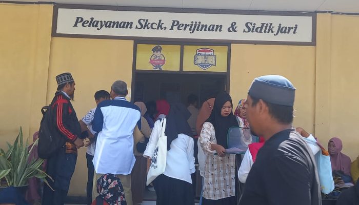 Kapolres Sidrap Ajak Calon Pegawai PPPK Gunakan Waktu Pelayanan SKCK Sebaik Mungkin