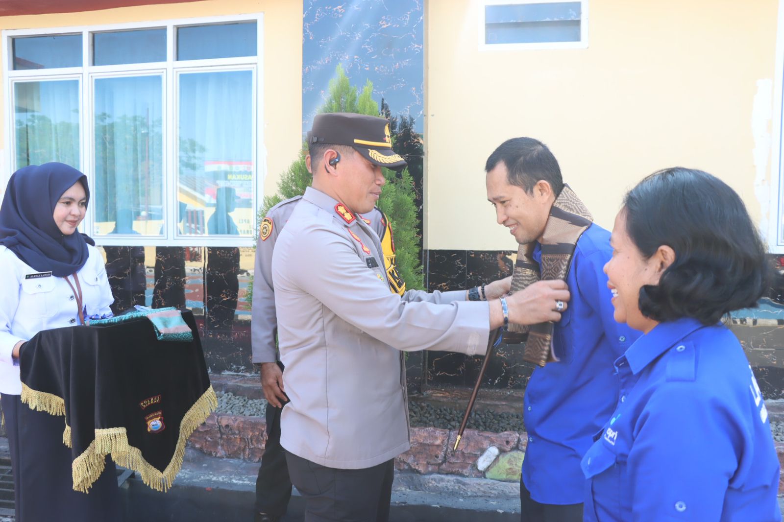 AKBP Erwin Syah Sambut Tim Survey Akreditasi di Klinik Pratama Polres Sidrap