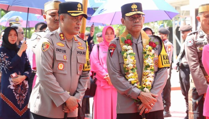Kapolres Wajo Dampingi Kunjungan Kerja Pj. Gubernur dan Kapolda Sulsel