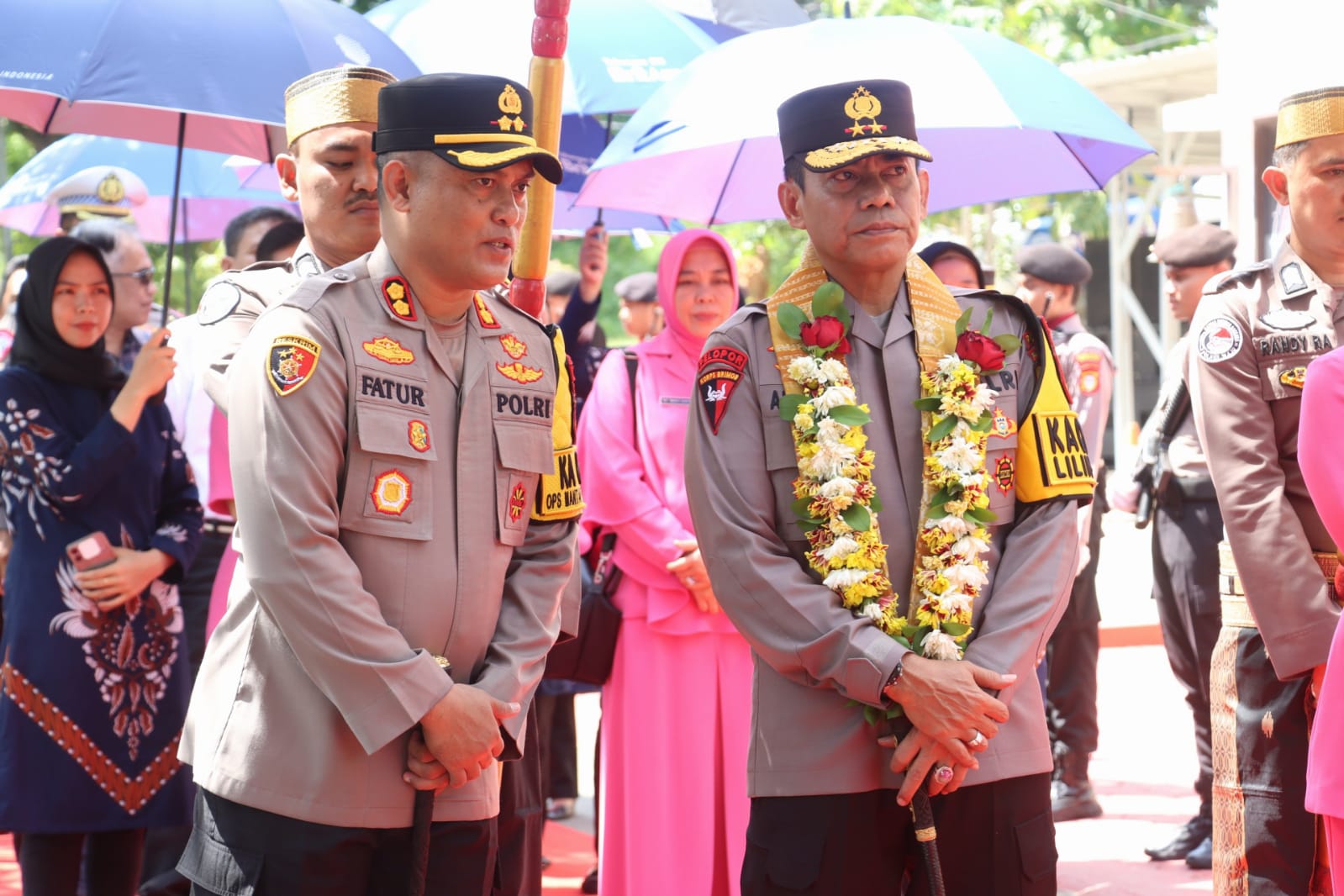 Kapolres Wajo Dampingi Kunjungan Kerja Pj. Gubernur dan Kapolda Sulsel