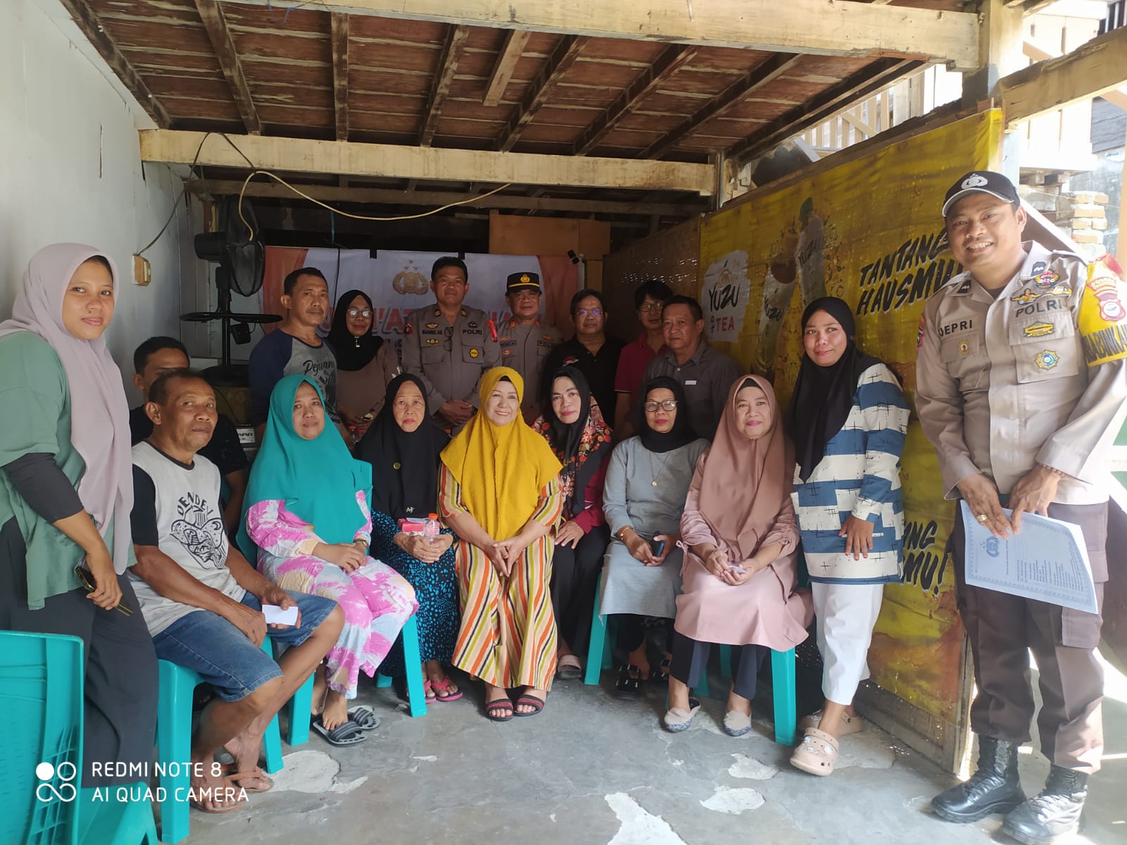 Polsek Ujung Kembali Terima Aduan Kenakalan Remaja Di Jumat Curhat