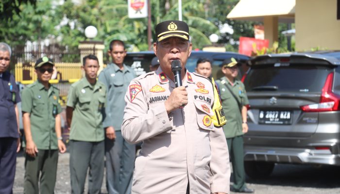 Kapolres Wajo Turunkan Personel Untuk Melakukan Pengamanan Eksekusi Harta Warisan di Maniangpajo