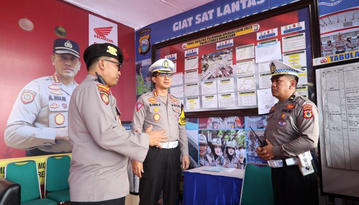 Operasi Lilin 2023, Ditlantas Polda Sulsel Dan jajaran Sumbang  Catatan Positif