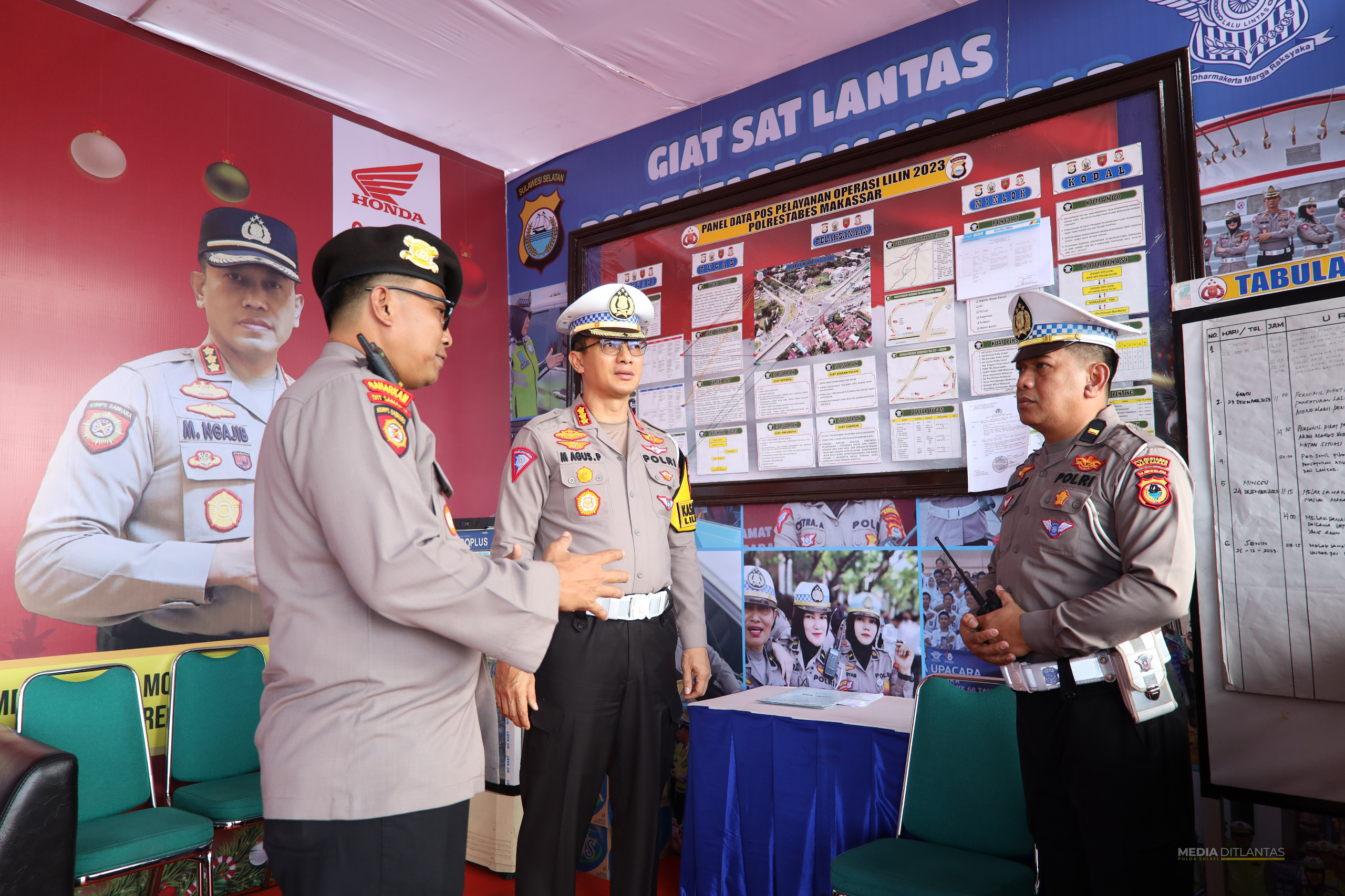 Operasi Lilin 2023, Ditlantas Polda Sulsel Dan jajaran Sumbang Catatan Positif