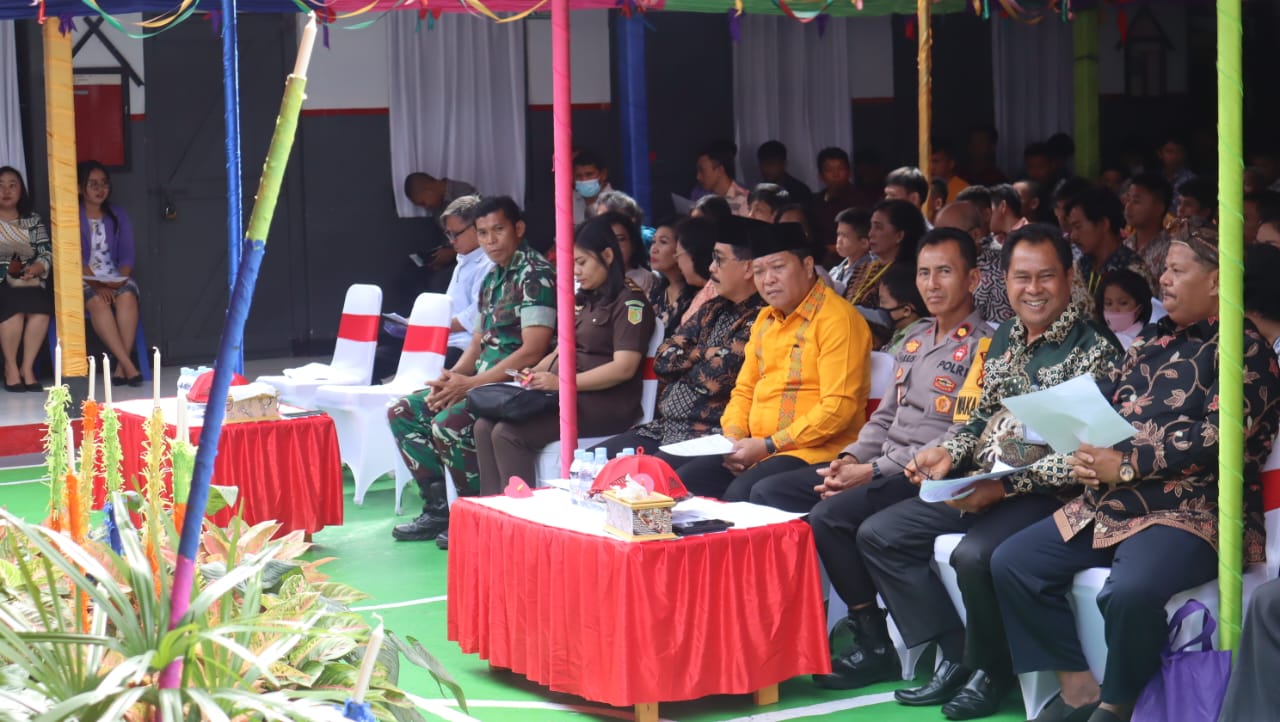 Waka Polres Tana Toraja Menghadiri Kegiatan Ibadah Natal Oikumene Rutan Kelas II B Makale