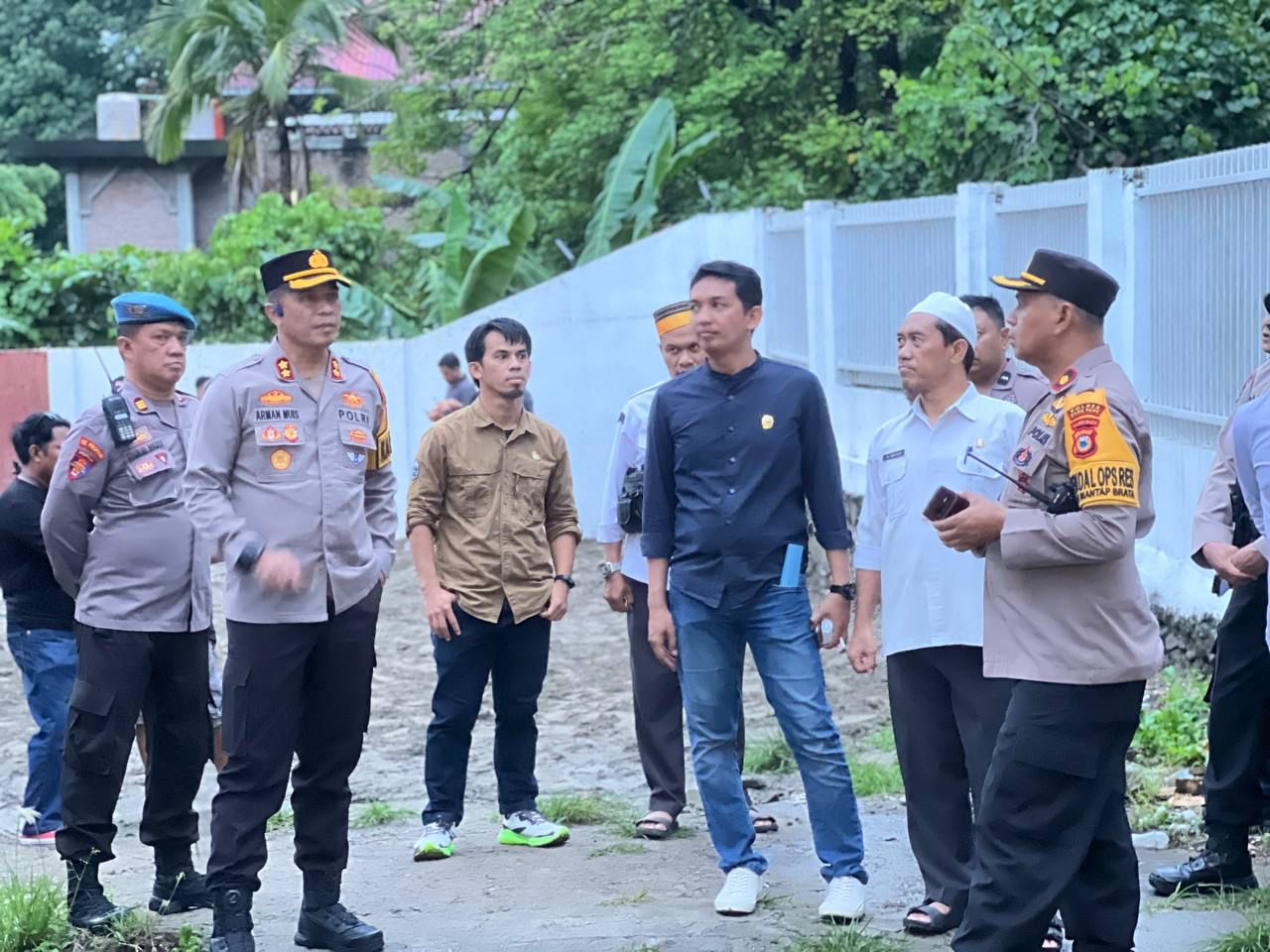 Logistik Pemilu Surat Suara Capres dan DPD Tiba, Kapolres Parepare dan Ketua KPU Parepare Pantau Langsung