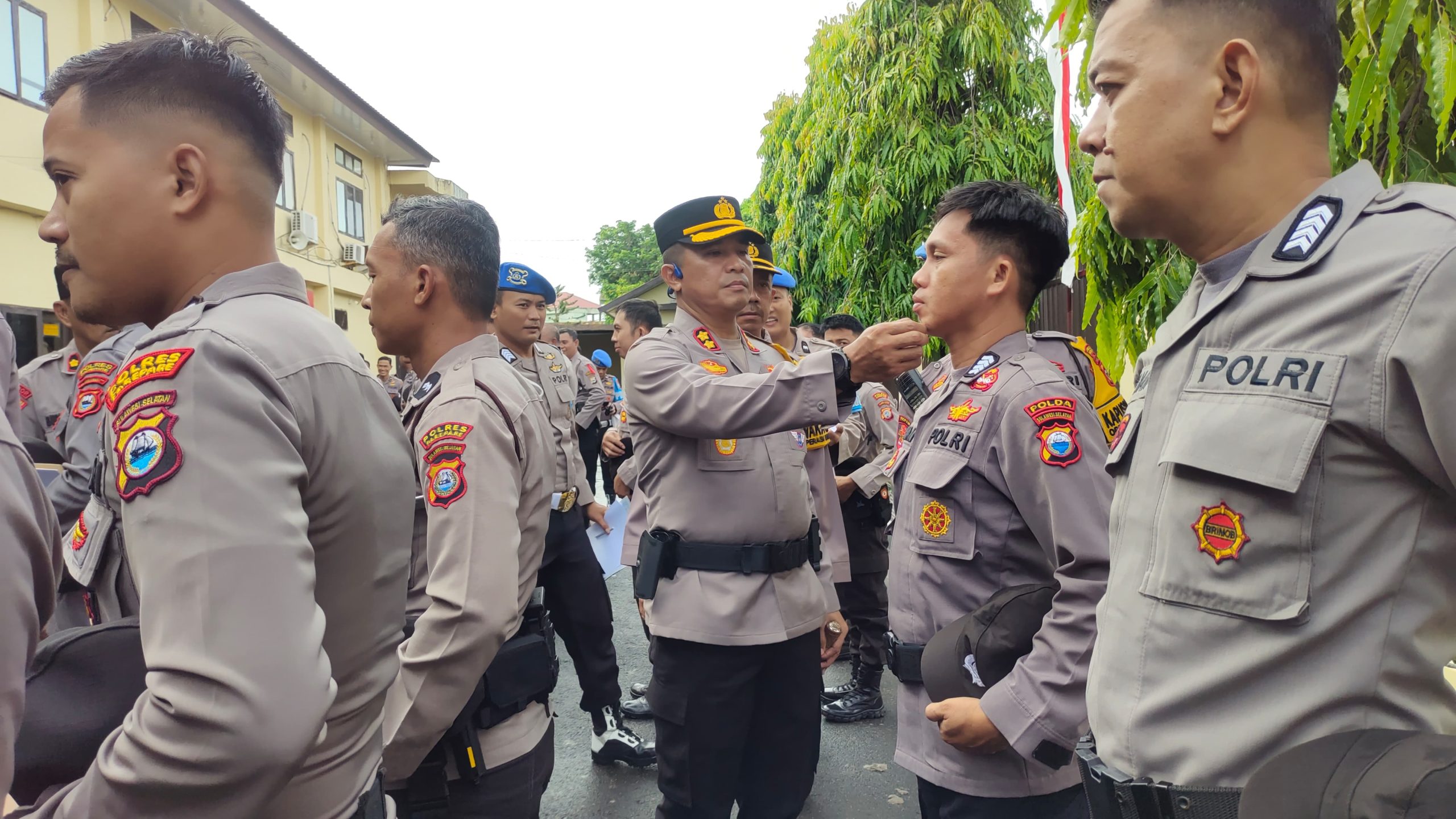 Apel Pagi Jam Pimpinan, Kapolres Parepare Kembali Sampaikan Commander Wish Kapolda Sulsel