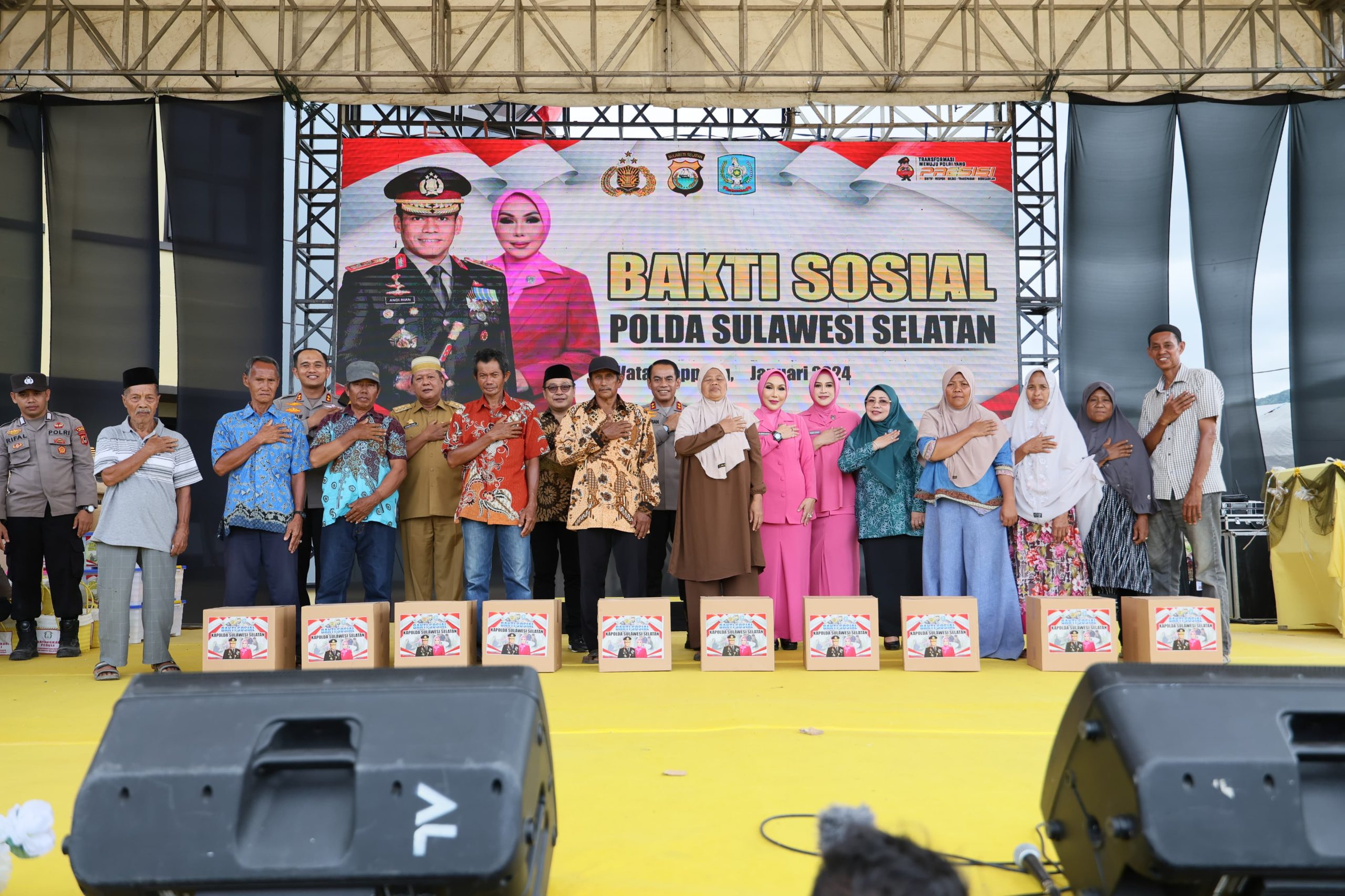 Kapolda Sulsel Resmikan Mako Polres Soppeng