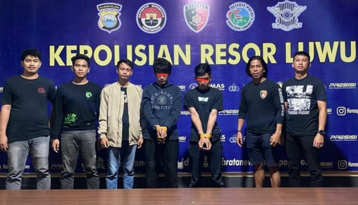 Satreskrim Polres Luwu Tangkap Pelaku Penyerangan Di Nikhita Studio, AKBP Arisandi : Motifnya Pa’bambangang