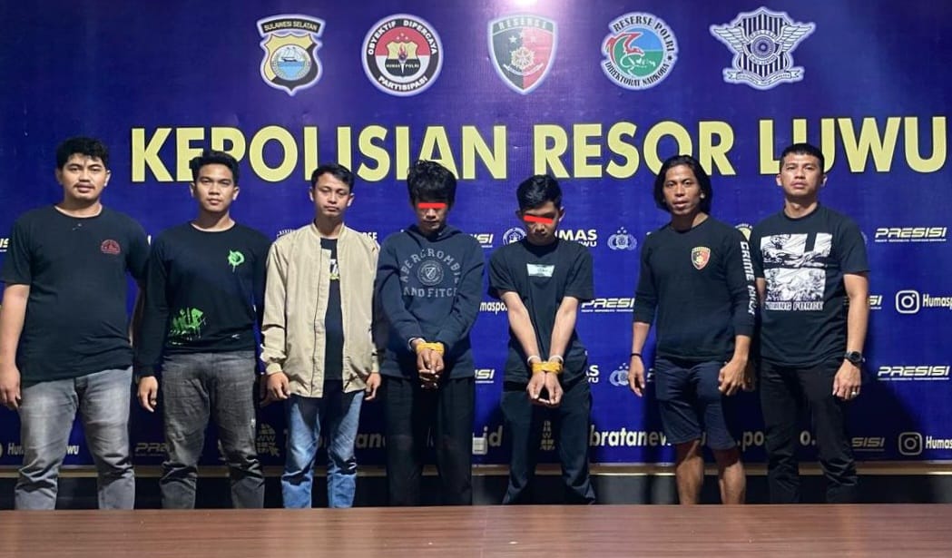 Satreskrim Polres Luwu Tangkap Pelaku Penyerangan Di Nikhita Studio, AKBP Arisandi : Motifnya Pa'bambangang,