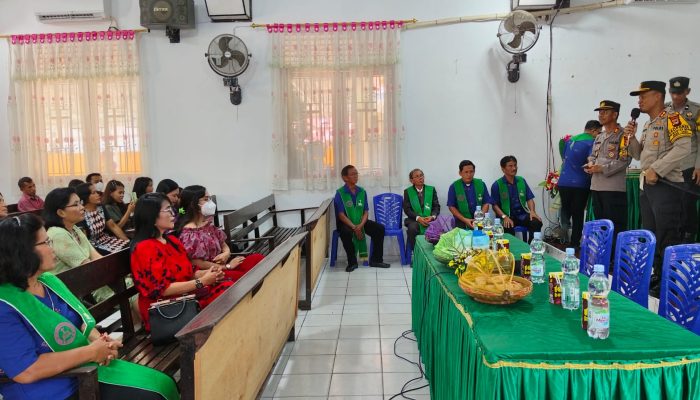Colling System, Kapolres Palopo Sambangi Gereja Protestan Indonesia Luwu Tirowali