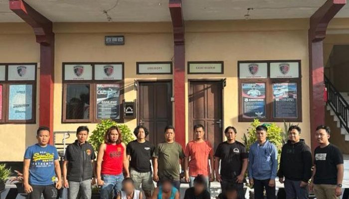 Lagi, 4 Pelaku Pencurian Mesin Traktor Dikandangkan Oleh Tim Resmob Polres Soppeng