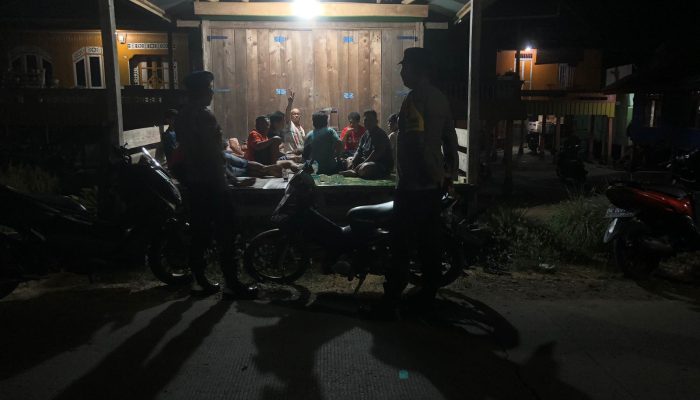 Personel Polsek Sabbangparu Gencarkan Patroli Blue Light, Ini Sasarannya