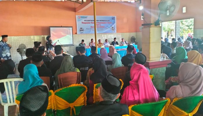 Kapolsek Keera Monitoring Pelaksanaan Pelantikan dan Pembekalan Pengawas Tempat Pemungutan Suara (PTPS)