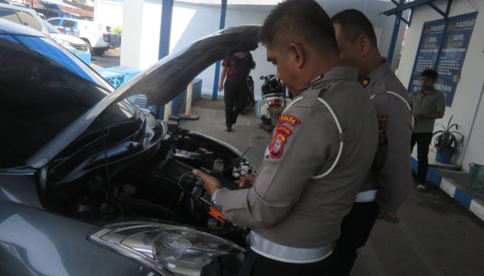 Regident Ditlantas Polda Sulsel, Berlakukan Cek Fisik Kendaraan Secara Digital