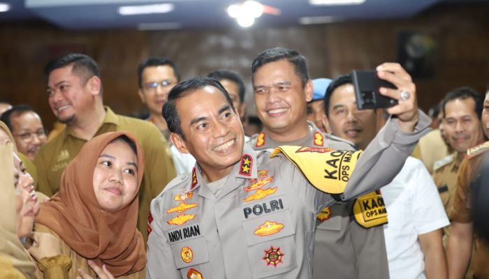 Kapolres Gowa Dampingi Kapolda Sulsel Gelar Acara Tatap Muka dengan Pemerintah Kabupaten Gowa