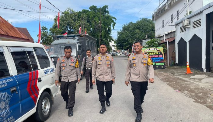 Kapolres Gowa Terima Tim Supervisi Pra Diktuk Bintara dan Tamtama Polri Gelombang I Tahun 2024