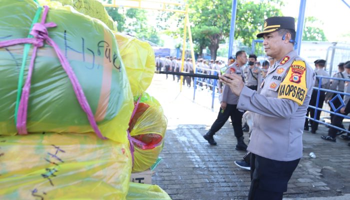 Antisipasi Masuknya Barang Terlarang Kapolres Parepare Perketat Pengawasan Didermaga Pelabuhan Nusantara Parepare