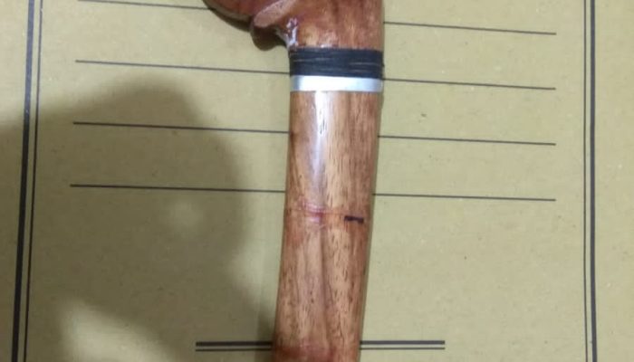 Kedapatan Bawa Sajam jenis Badik, Pemuda ini Harus Berurusan Dengan Aparat Penegak Hukum