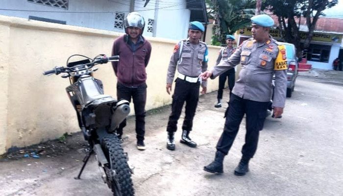 Begini Upaya Sie Propam Polres Tana Toraja Tegakkan Disiplin dan Tertib Berlalu Lintas Bagi Anggota