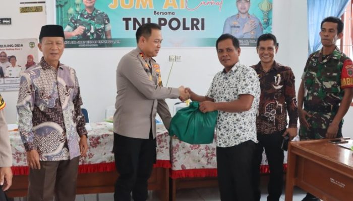 Ini Arahan Penting Kapolres Luwu Saat Pimpin Jum’at Curhat di Walenrang Timur
