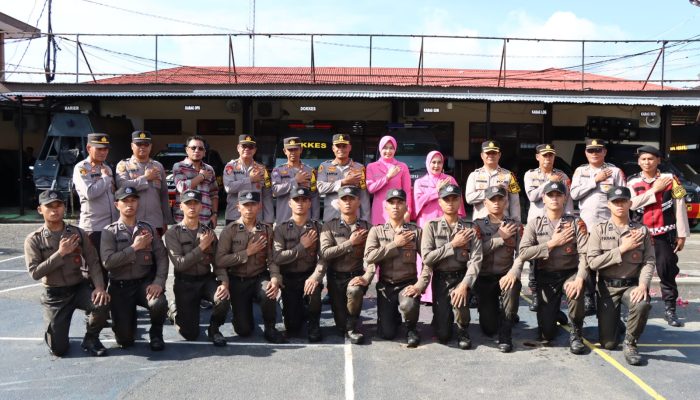 Kapolres Palopo Pimpin Penerimaan Bintara Remaja Angkatan Ke 50