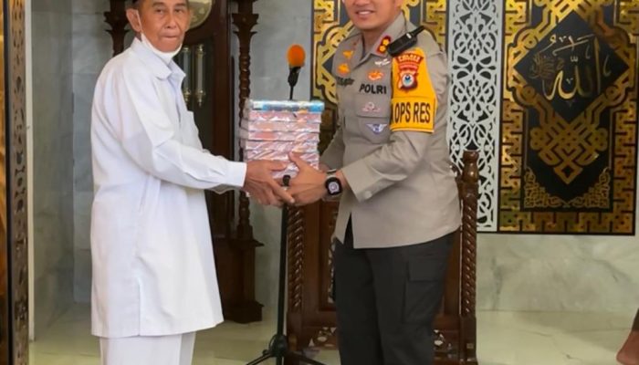 Kapolres Soppeng Laksanakan Safari Jum’at,ini Himbauannya
