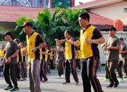 Olahraga Bersama,  Wujud Sinergitas TNI-Polri di Kota Palopo