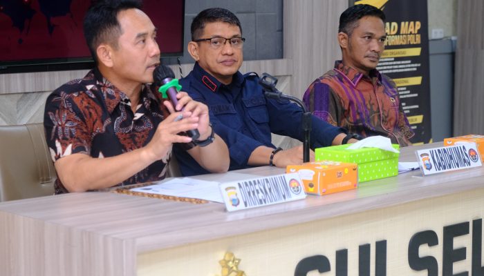 Polda Sulsel Gelar Press Release Penanganan Kasus Penggelapan dalam Jabatan Di UMI