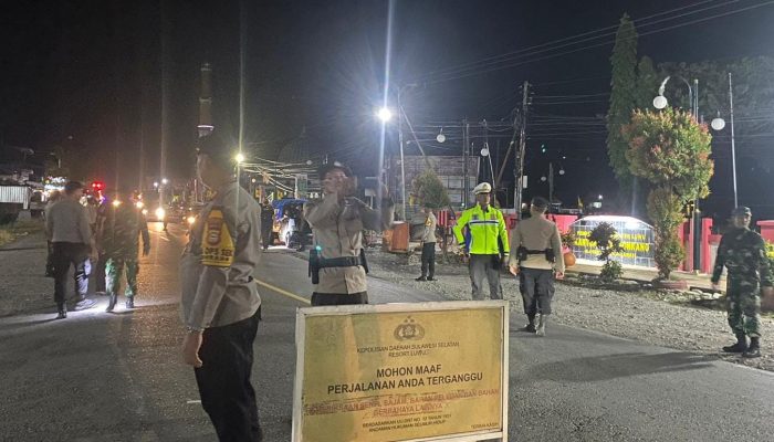 Polres Luwu Aktifkan Razia Kepolisian Pada Jalur Trans Sulawesi Sebagai Wujud Crime Prevention