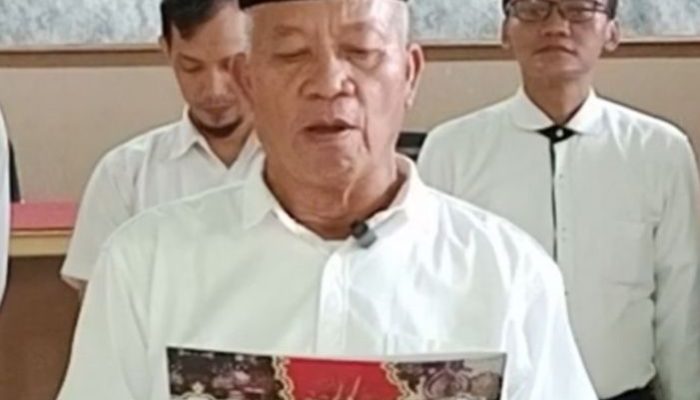 Rektor IAI DDI Polman Prof. Dr. H. Anwar Sewang, M.Ag Deklarasikan Pemilu Aman dan Damai