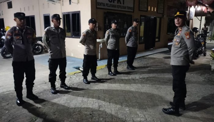 Jajaran Polres Soppeng Laksanakan Patroli Kamtibmas,Ini Tujuannya