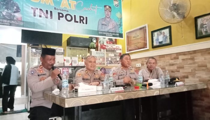 Melalui Jumat Curhat, Kabag Logistik Polres Luwu Sampaikan Imbauan Jelang Pemilu