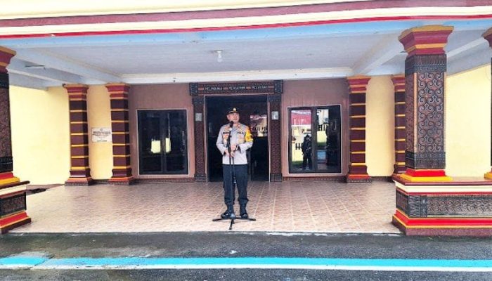 Polres Tana Toraja Menerima BKO Dari Brimob Detasemen B Pelopor Parepare