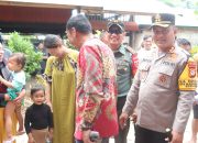 Pastikan Kondusif, Kapolres  Wajo Turun Memantau Pemilu di Sejumlah TPS