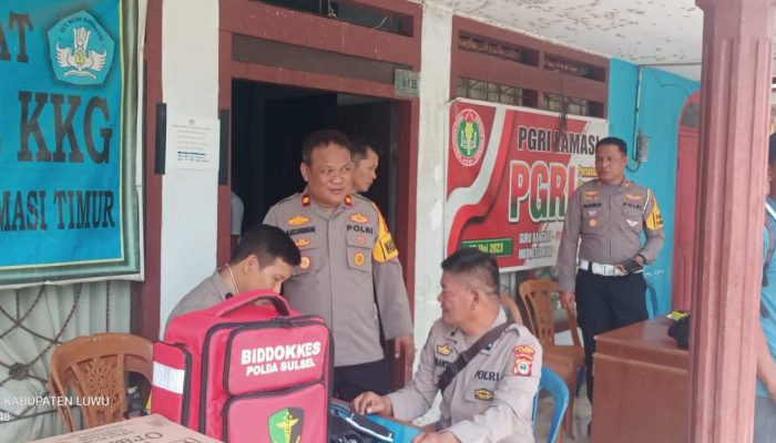 Polres Luwu Tinjau dan Cek Kelengkapan Serta Kesehatan Personilnya di PKK, Wakapolres Luwu : Bentuk Kepedulian Pimpinan Kami Ke Personilnya