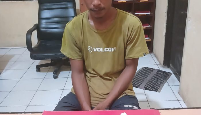 Satresnarkoba Polres Luwu Amankan Pelaku Penyalahgunaan Narkotika Jenis Sabu di Desa Tarramatekkeng