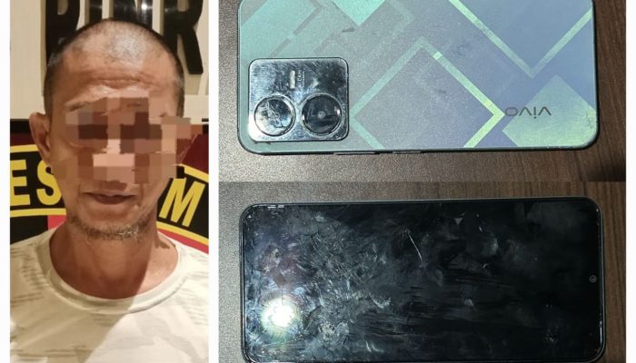 Terduga Pelaku Pencurian Handphone di Amankan Oleh Tim Resmob Polres Pinrang