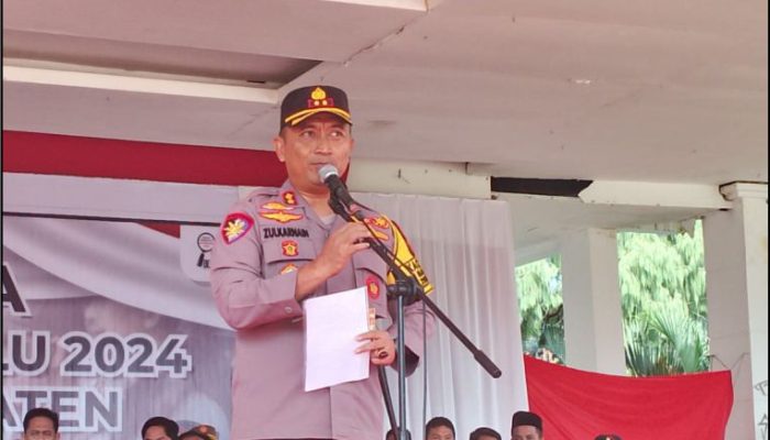 Kapolres Luwu Timur Hadiri Apel Siaga Pemilu, AKBP Zulkarnain: TNI Polri Siap Amankan Pemilu
