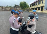 Ops Keselamatan Pallawa 2024, Polres Soppeng Laksanakan Gaktiplin Personil