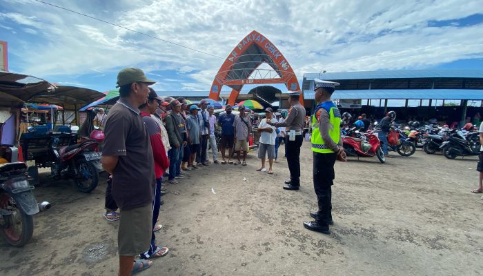 Hari Pertama Ops Keselamatan, Pallawa Polisi Sosialisasi Ke Pelajar dan Sopir