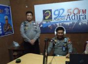 OPS Keselamatan Pallawa 2024, Kanit Regident Sat Lantas Polres Luwu Utara Sosialisasi Tertib Berlalulintas Melalui Radio