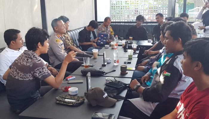 Kapolres Palopo Silaturahmi Dengan Sejumlah Petinggi Organisasi Kemahasiswaan