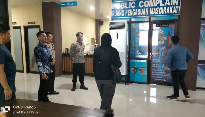 Polres Gowa Terima Kunjungan Ombudsman RI Perwakilan Sulsel