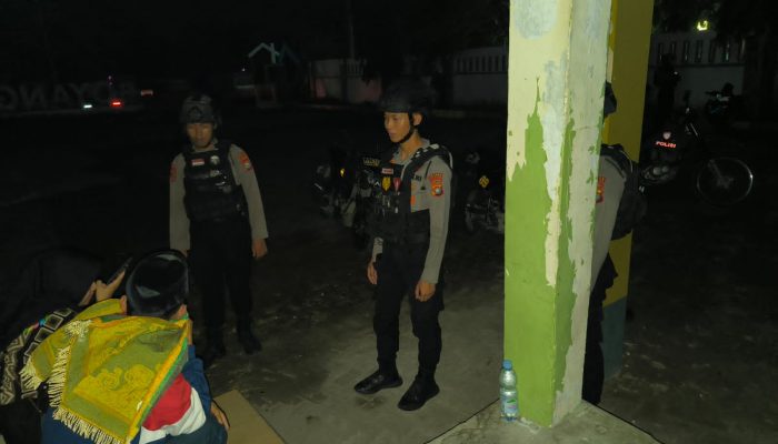 Samapta Polres Majene Gelar Patroli Malam Antisipasi Aksi Kejahatan dan Balapan Liar di Bulan Ramadhan