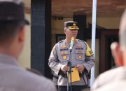 Kapolresta Mamuju Pimpin Upacara Hari Kesadaran Nasional, Ini Amanatnya