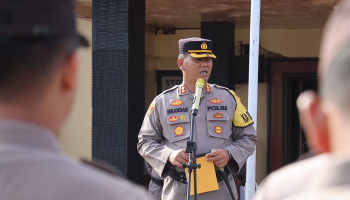 Kapolresta Mamuju Pimpin Upacara Hari Kesadaran Nasional, Ini Amanatnya