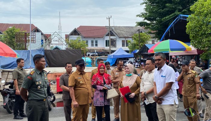 Polres Palopo Bersama Forkopimda Cek Harga Sembako di Pusat Niaga Palopo