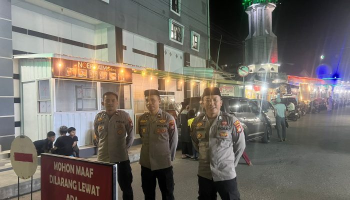 Tim KRYD Polres Majene Intensifkan Pengamanan Selama Ibadah Tarwih