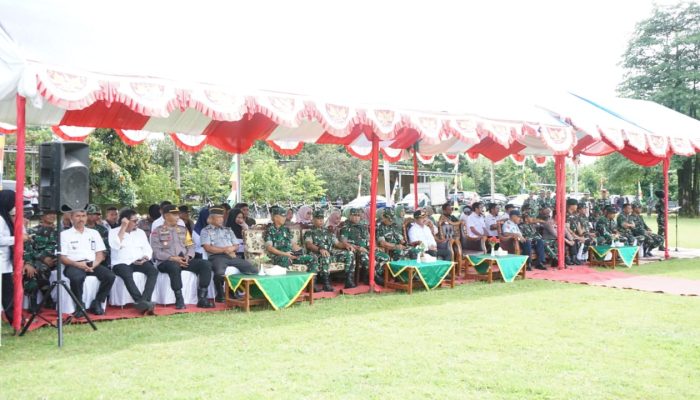 Wakili Kapolres Gowa, Kabag Ops Hadiri Upacara Penutupan TMMD Ke-119 di Desa Panaikang